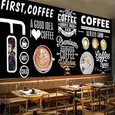 custom wallpaper european style blackboard 3d hand painted coffee shop restaurant background wall paper vintage photo wall mural wallpapers aliexpress mural cafe coffee shop decor coffee wall decor