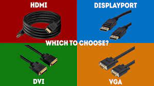 They are less sensitive when it comes to crosstalk. Hdmi Vs Displayport Vs Dvi Vs Vga Simple Explanation Youtube