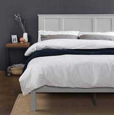 Twin, twin xl, full, queen, king. Amazon Com Zinus Andrew Wood Platform Bed Frame Wood Slat Support No Box Spring Needed Easy Assembly King