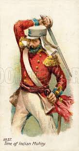 1857, Time of Indian Mutiny stock image ...