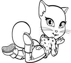 Pages car coloring pages care bears coloring pages carpenter coloring pages carrot coloring pages category cars coloring pages cartoon and superheroes coloring pages cartoon animal. 12 Ausmalbilder Talking Tom Ideas Talking Tom Toms Talking Tom Cat