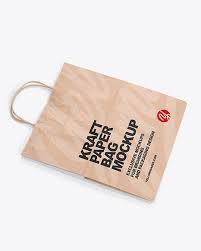 Download Kraft Paper Shopping Bag Mockup In Bag Sack Mockups On Yellow Images Object Mockups In 2021 Bag Mockup Paper Shopping Bag Kraft