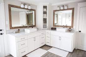 Bathroom vanities with upper cabinets. Pin On Linda S Vintage Style