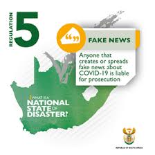 Top news at a glance l.a. Fake News Coronavirus Covid 19 South African Government