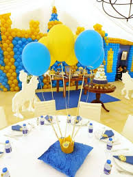 Birthday Table Decoration Ideas For Kids Blue And Yellow Royal Prince Birthday Birthday Party Ideas For Kids Prince Birthday Party Prince Birthday Yellow Birthday Parties