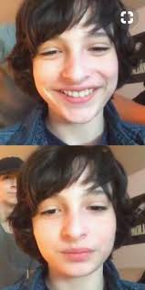 Finn Wolfhard With Long Hair Ahhh Reaction Face Long Hair Styles Finn