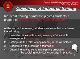 The objectives of the industrial training are as follows Ppt Requirements And Regulations Of Industrial Training Powerpoint Presentation Id 2337303