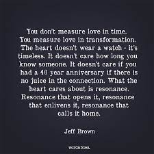 You Don T Measure Love In Time