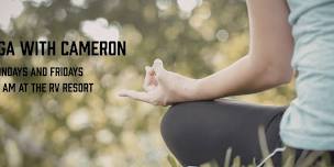 Yoga at the RV Resort