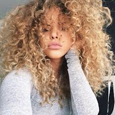 If one of your favorites is. Black Girls Curly Blonde Hair Tumblr On We Heart It