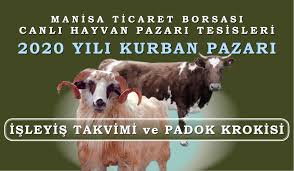 2020 Yili Kurban Pazari Isleyis Takvimi Manisa Ticaret Borsasi Resmi Web Sitesi