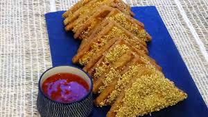 Toast A La Crevette Comme Au Chinois Toast Aperitif Gourmand Et Facile Youtube En 2020 Aperitif Gourmand Toast Aperitif Alimentation