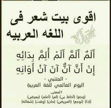 اشعار عن اللغة العربية 3 قصائد من روائع الشعر العربي