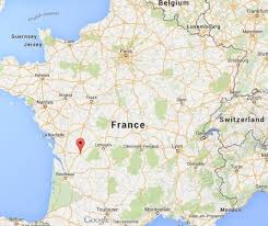 Angouleme France Location Angouleme On Map France France France Map Map
