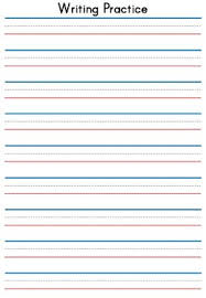 Maybe you would like to learn more about one of these? Lined Practice Writing Paper Worksheets Teaching Resources Tpt