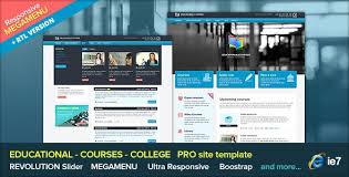 Edu Educational And Courses Site Template Template Site Education Wordpress Themes Educational Websites