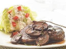 Maybe you would like to learn more about one of these? Top Sirloin Steak With Red Wine Mushroom Sauce