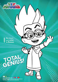 Pj masks coloring pages collection in excellent quality for kids and adults. Pj Masks Us On Twitter Color Me Bad With The New Romeo Coloring Activity Sheet Https T Co Symdrph15q
