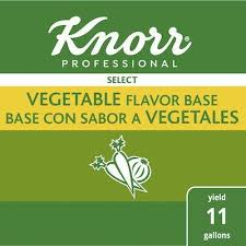 Knorr professional liquid concentrated vegetable base is vegans, gluten free, and has no added msg, artificial flavor, colors, or preservatives. Knorr Professional Select Vegetable Base Mix 6 X 1 82 Lb Unilever Food Solutions Us