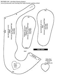 Molde zapatitos bebe | Patrones de costura de bebé, Zapatos de muñeca