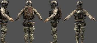 Download Freebies 3d Free Us Assault Battlefield Character 3d Model Battlefield 4 Battlefield Character Modeling