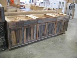 Barnwood Cabinet Is There Some Way I Could Recreate This Look With Our Instock Cabinet Reclaimed Wood Kitchen Kitchen Cabinets For Sale Diy Kitchen Cupboards