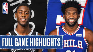 En un 2020 sin precedentes, este ha sido el entretiempo más corto de una temporada a otra en la historia de nba y lakers ganó dos juegos a clippers y dos a suns en pretemporada. Nets At 76ers Full Game Highlights February 20 2020 Youtube