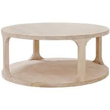 Impressive four inch thick natural teak wood coffee table carved from a single log. Round Wood Coffee Table Look 4 Less And Steals And Deals