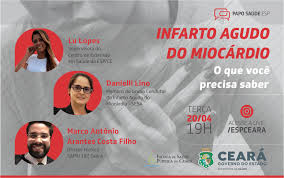 Para assinalar esta efeméride, o inem relembra o tema enfarte agudo do miocárdio (eam), vulgarmente conhecido por ataque cardíaco. Prevencao Sintomas E Tratamento Do Infarto Agudo Do Miocardio O Que Voce Precisa Saber Escola De Saude Publica Do Ceara
