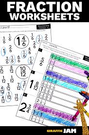 You can choose like or unlike fractions, make missing number problems, restrict the problems to use proper fractions or to not to simplify the addition and subtraction of like fractions (3 fractions, for 4th grade). 4th Grade Fractions Decomposing Fractions Fraction Worksheets 4th Grade Math Worksheets Frac In 2020 Fractions Worksheets Fraction Homework Fractions