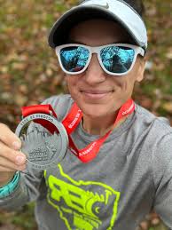 Thank you Indy Monumental for a well organized and fun expo and ￼race!!  Great memoriAmanda Pearlh my Mardiny Ungties Amanda Pearl and Mardiny Ung  #dohardthings #hylandspowered #50statesmarathon