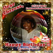 Share share on facebook tweet tweet on twitter pin it pin on pinterest. Happy Birthday Theresa Picmix
