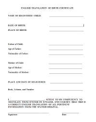 English Translation Mexican Birth Certificate Translation Template Pdf 15 Birth Certificate Templates Word Pdf Template Lab Birth Certificate Template Certificate Templates Birth Certificate