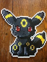 Umbreon Perler Beads By Eeveepower Deviantart Com On Deviantart Pokemon Perle Perles Hama Pokemon Perle A Repasser Modeles
