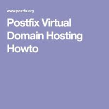 Postfix Virtual Domain Hosting Howto Domain Registration Domain Registration Domain Registration Domain Regist Domain Hosting Domain Registration Domain
