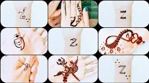 We totally love this mehndi design for its charismatic simplicity. Free Name Mehndi Design Z Watch Online Khatrimaza