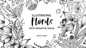 105 cool flower of life tattoo ideas the geometric pattern full. Floral Illustration Composition Meets Negative Space Peggy Dean Skillshare