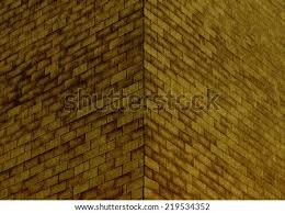 Vector gold bricks background ai file free graphics uihere. Gold Brick Wall Background Grungy Gold Color Architecture Wallpaper Stock Images Page Everypixel