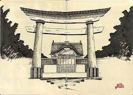 Maybe you would like to learn more about one of these? Japanese Architecture Sketch Architecture Sketch Japanese Architecture Architecture Drawing