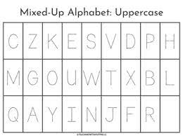 Hang a chart on the wall, keep a laminated copy on the table, or slip one in the front of the. Alphabet Order Cut And Paste Individual Or Partner Activity Kindergarten