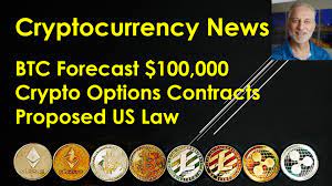 Cryptocurrency News Btc Forecast 100 000 Crypto Options Contracts Proposed Us Law Cryptocurrency Cryptocurrency News Finance Investing