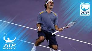 The world no.1 maintained his ranking for the full calendar year and reached all four grand slam finals in 2006, winning three of them. Federer V Blake Atp Finals 2006 Final Highlights Youtube