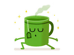 Herbal Tea Says Relax Cool Gifs Motion Design Animation Herbalism