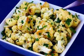 Garlic Roasted Cauliflower Gimme Some Oven Recipe Recipes Healthy Recipes Food