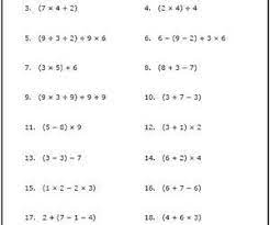 If you like order operations worksheets, please consider adding a link to this tool by copy/paste the following code order of operations worksheet. Practice The Order Of Operations With These Free Math Worksheets Math Worksheets Mathematics Worksheets Free Math Worksheets