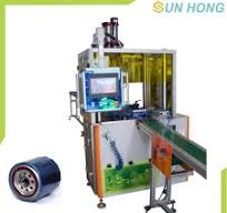 Car Semi Automatic Spin on Oil Fuel Filter Seaming Machine
