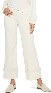 NYDJ Teresa Cuff Wide Leg Jeans