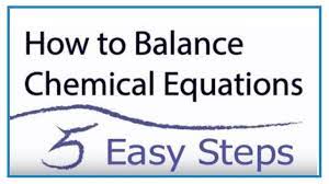 Learn about different types of equations, how to balance and also solve equations. How To Balance Chemical Equations In 5 Easy Steps Balancing Equations Tutorial Youtube