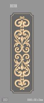 A1108 Decor 3d Models For Cnc Router Ornaments Design Wood Carving Designs Carving Designs