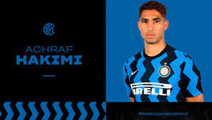 Primera equipación inter de milan 2020/2021 (camiseta + pantalón corto = 20.8 €) personalización con nombre y número gratis. Official Real Madrid Sells Achraf Hakimi To Inter Milan For 40 Million
